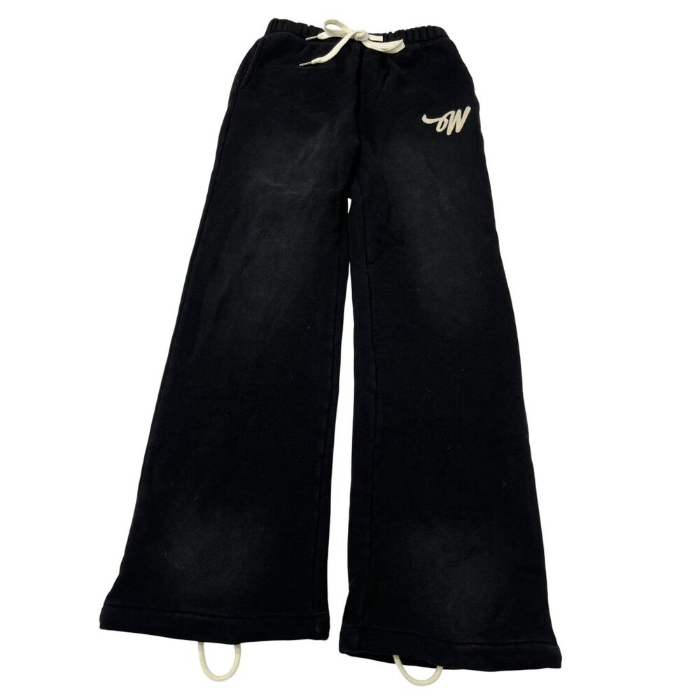 Wish Me Luck Off Duty Sweatpants in Black
